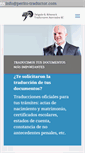 Mobile Screenshot of perito-traductor.com